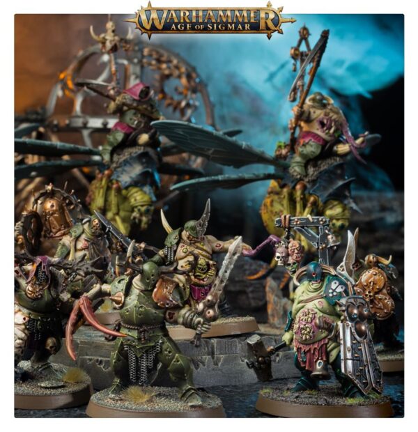 Maggotkin of Nurgle: Putrid Blightkings