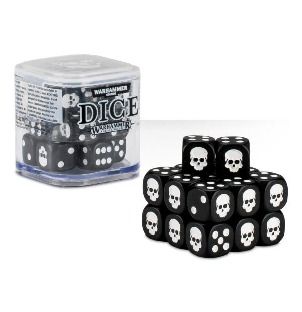 Citadel 12 mm Dice Set Black