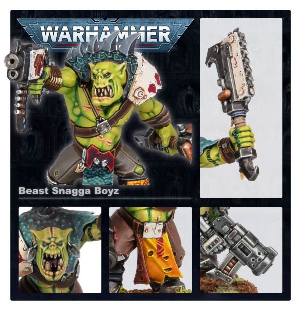 Orks: Ork Beast Snagga Boyz