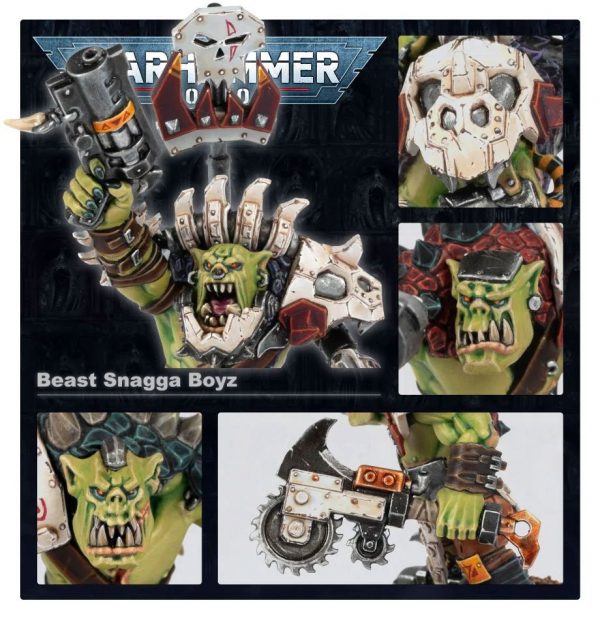 Orks: Ork Beast Snagga Boyz