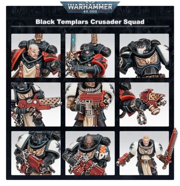 Black Templars: Primaris Crusader Squad