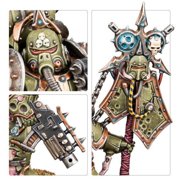 Death Guard: Plague Marine Icon Bearer