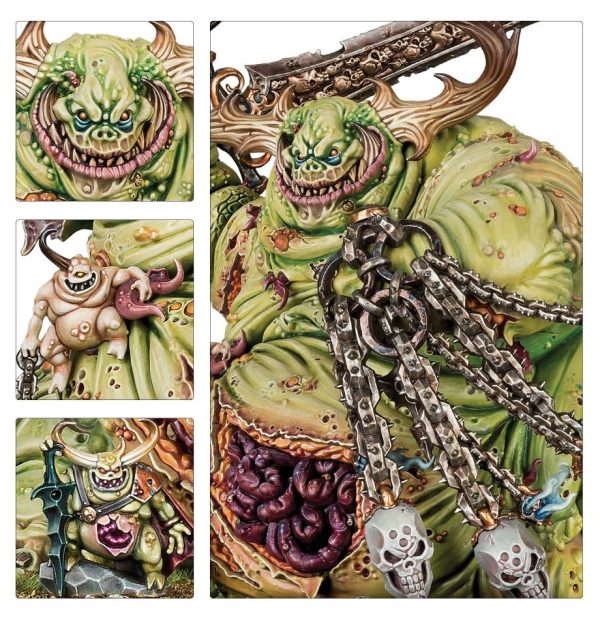 Maggotkin of Nurgle: Great Unclean Ones