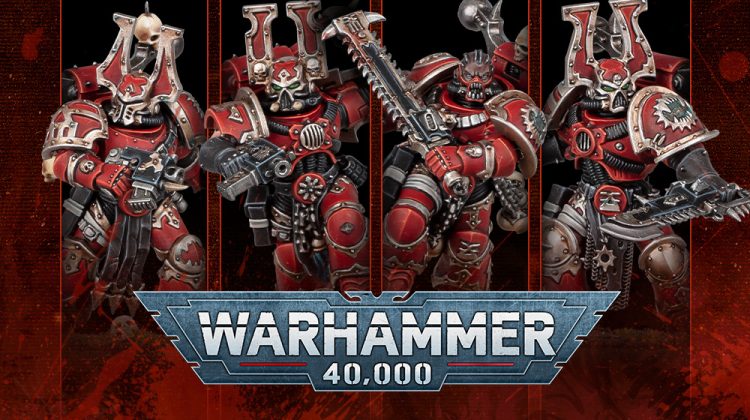 Khorne Berzerkers – взгляніть ближче на їх закривавлену броню та аксесуари