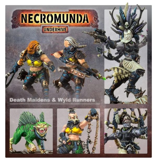 Necromunda: Escher Death-maidens and Wyld Runners