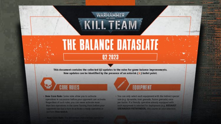 Оновлені правки балансу Kill Team