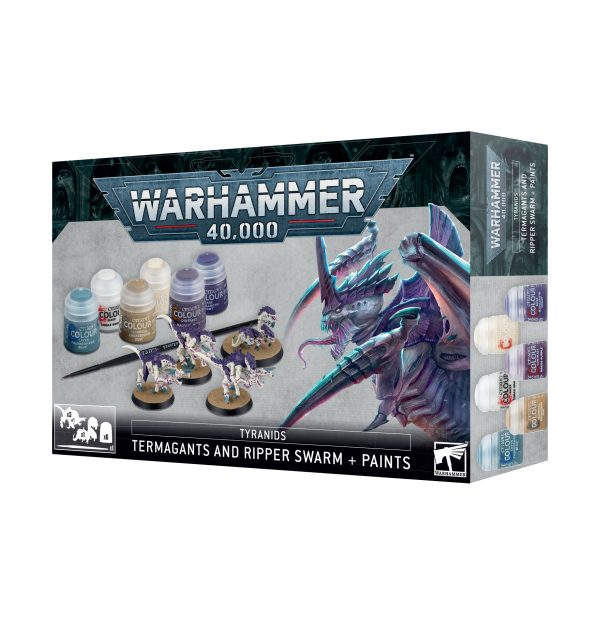 Tyranids: Termigants & Ripper Swarm+Paint Set