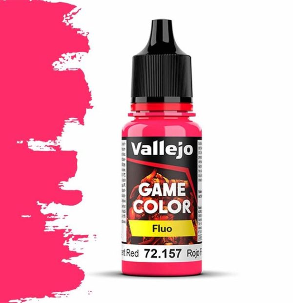 Game Color: Fluorescent Red