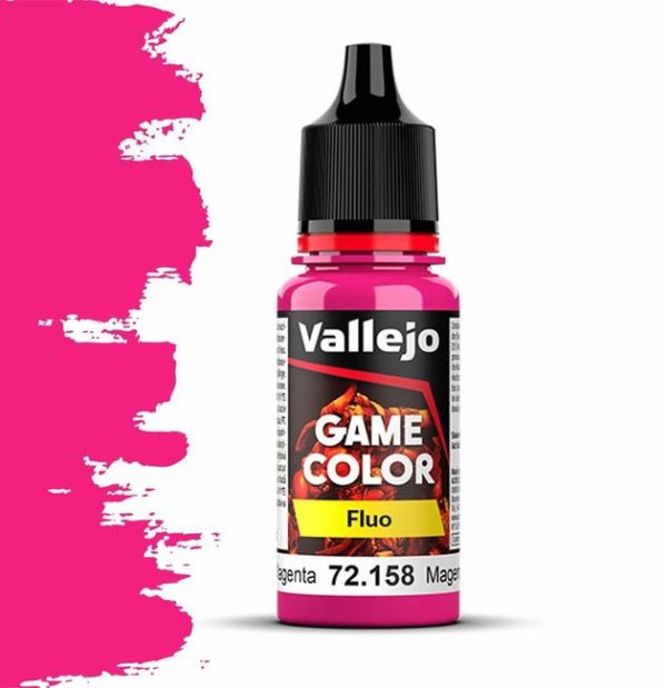 Game Color: Fluorescent Magenta