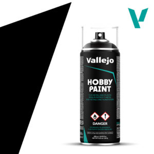 Hobby Paint Primer: Black Spray