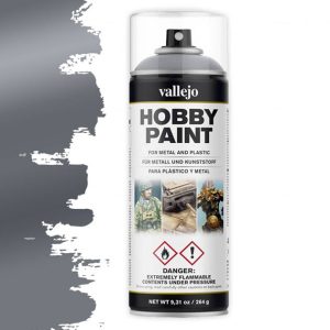 Hobby Paint Primer: Silver Spray