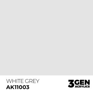 Standard Colors: White Grey