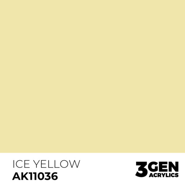 Standard Colors: Ice Yellow