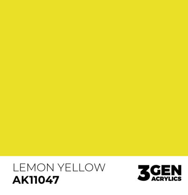 Standard Colors: Lemon Yellow