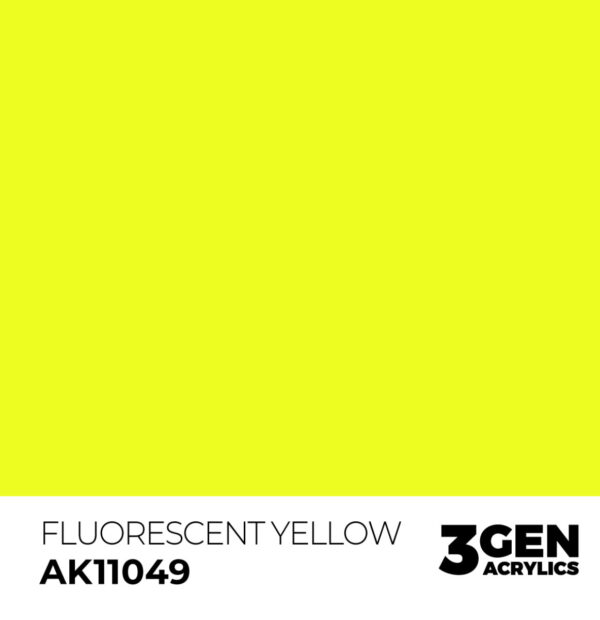 Standard Colors: Fluorescent Yellow