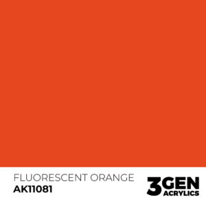 Standard Colors: Fluorescent Orange