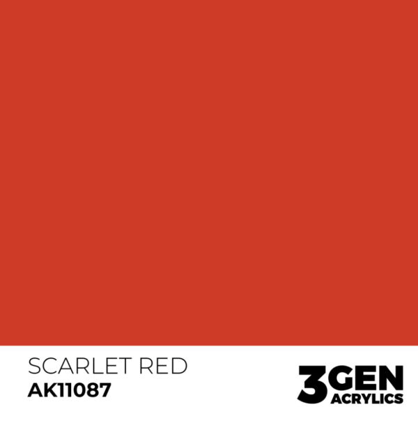Standard Colors: Scarlet Red