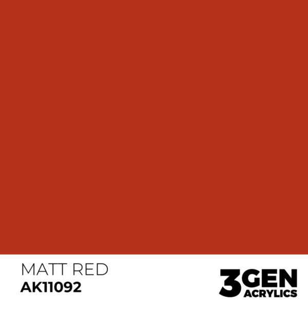 Standard Colors: Matt Red