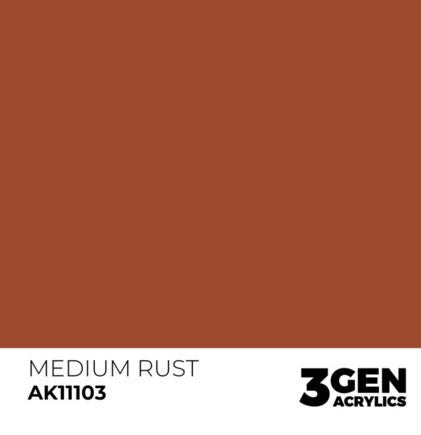 Standard Colors: Medium Rust