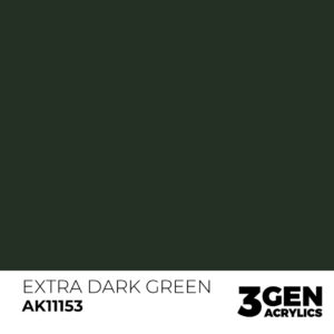 Standard Colors: Extra Dark Green