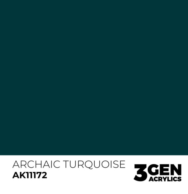 Standard Colors: Archaic Turquoise