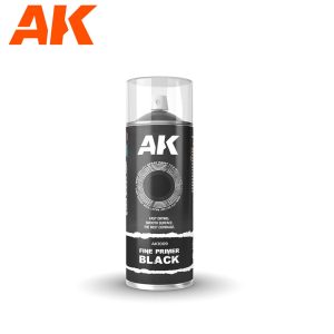 Spray: Fine Primer Black
