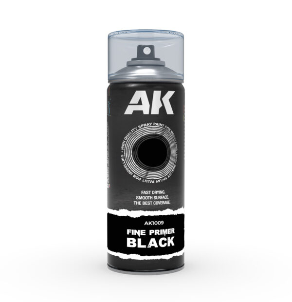 Spray: Fine Primer Black