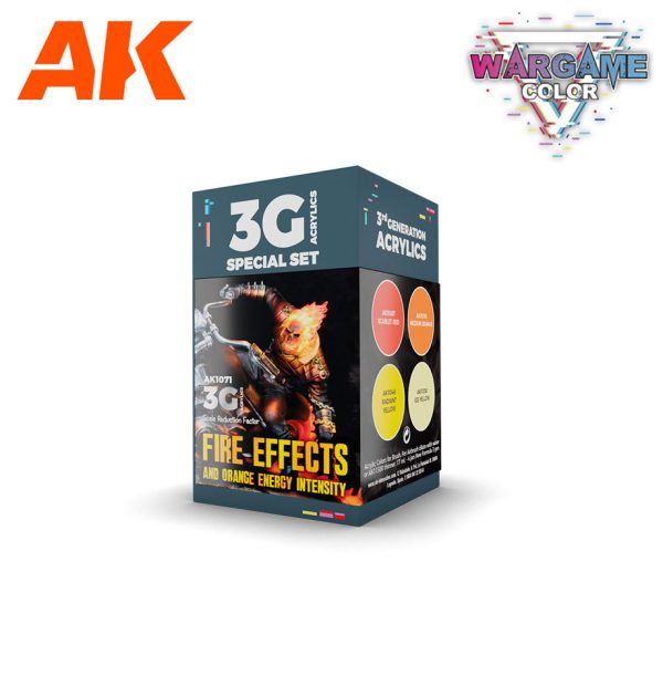 3G Color Set: Fire Effects