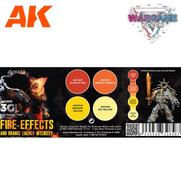 3G Color Set: Fire Effects