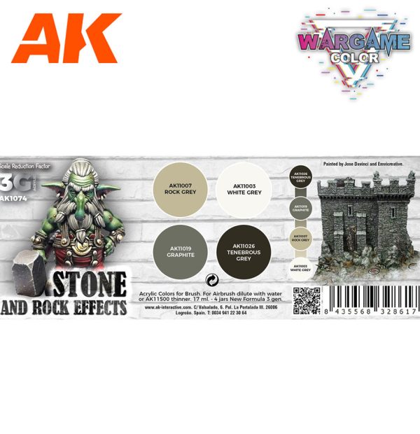 3G Color Set: Stone and Rock Effects