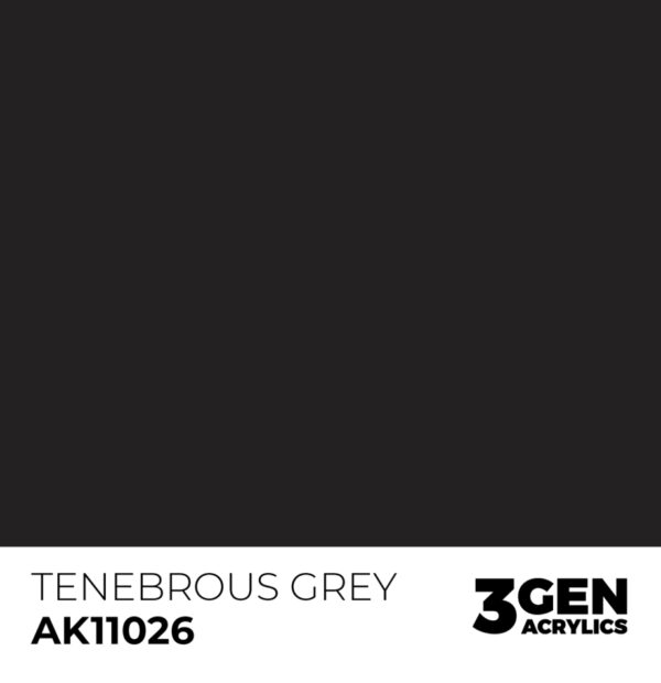 Standard Colors: Tenebrous Grey