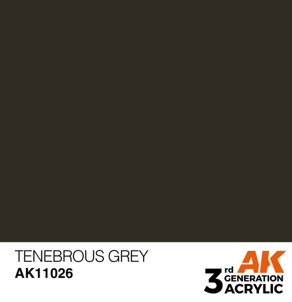 Standard Colors: Tenebrous Grey