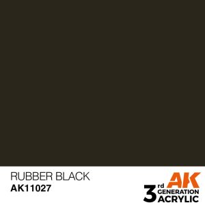 Standard Colors: Rubber Black