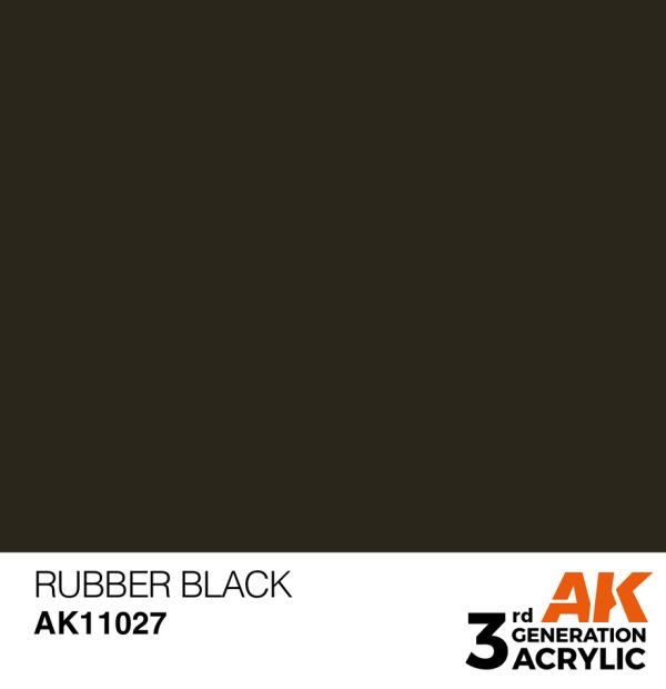 Standard Colors: Rubber Black