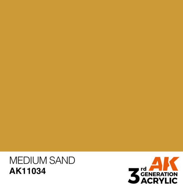 Standard Colors: Medium Sand