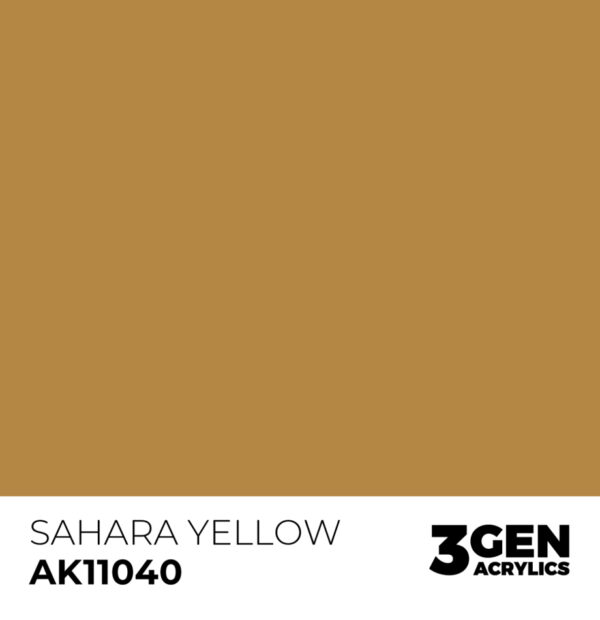 Standard Colors: Sahara Yellow