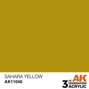 Standard Colors: Sahara Yellow