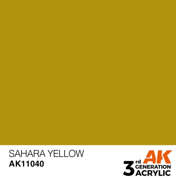 Standard Colors: Sahara Yellow