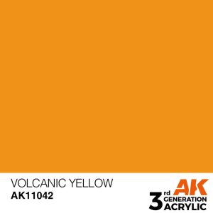 Standard Colors: Volcanic Yellow