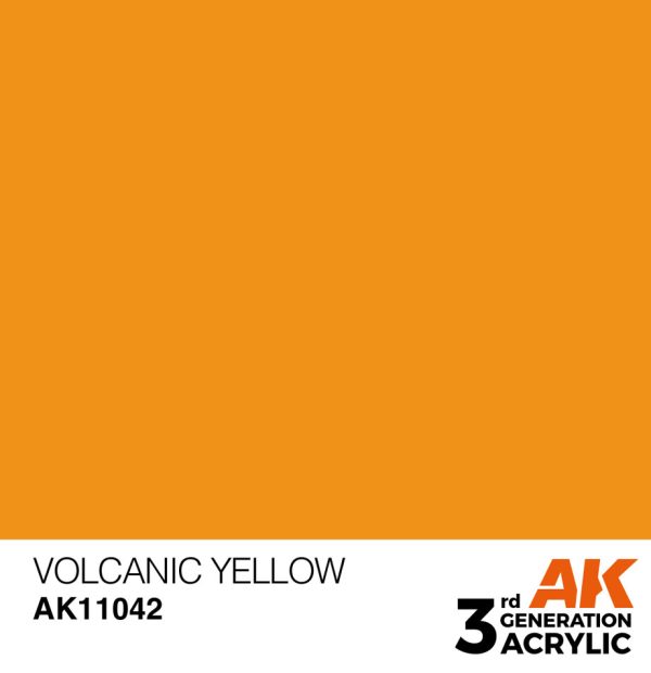 Standard Colors: Volcanic Yellow