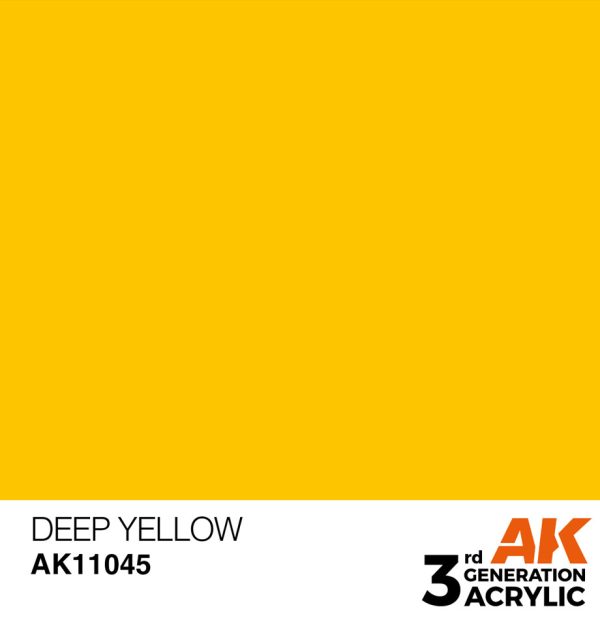 Intense Colors: Deep Yellow