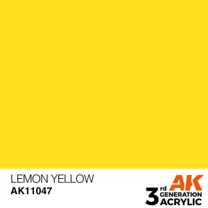 Standard Colors: Lemon Yellow