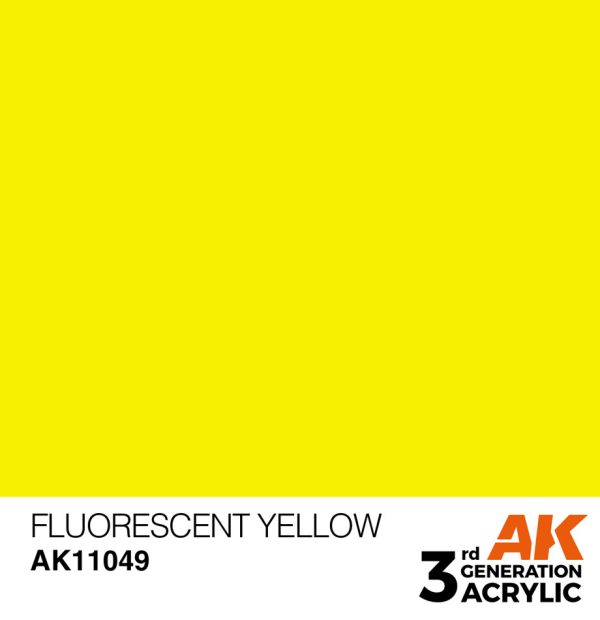 Standard Colors: Fluorescent Yellow