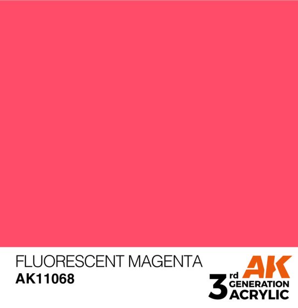 Standard Colors: Fluorescent Magenta