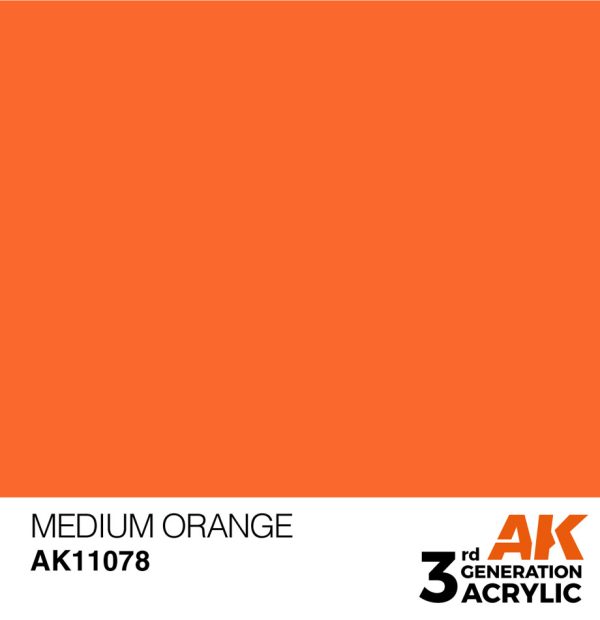 Standard Colors: Medium Orange