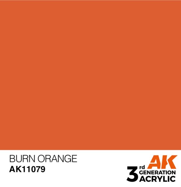 Standard Colors: Burn Orange