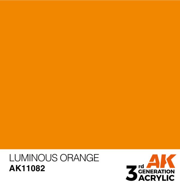 Standard Colors: Luminous Orange