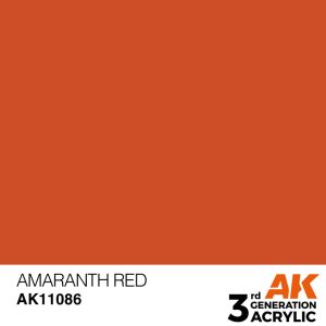 Standard Colors: Amaranth Red
