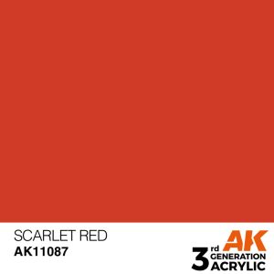 Standard Colors: Scarlet Red