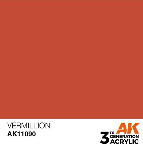 Standard Colors: Vermillion